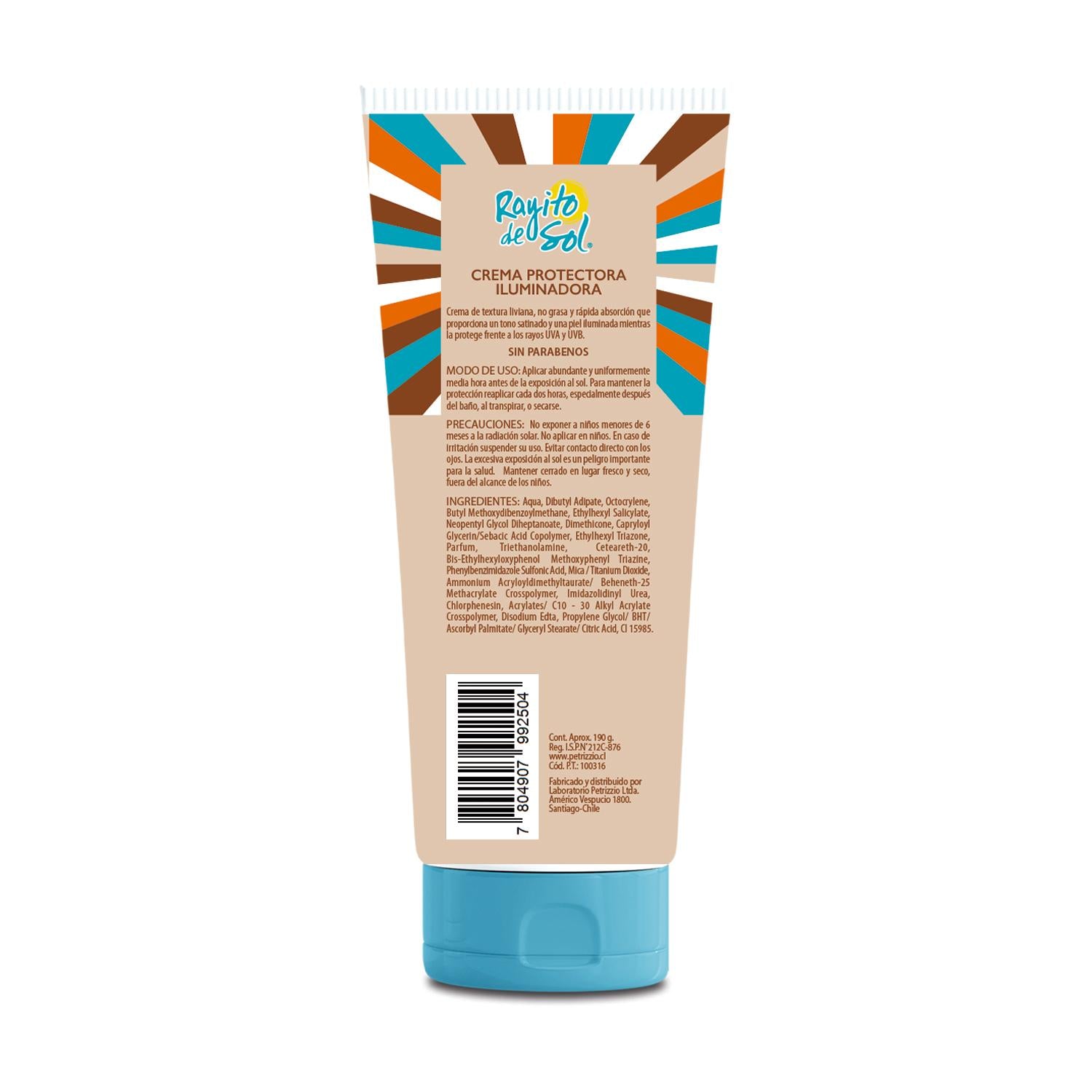 Crema Protectora Ozono Radiance Fps 50+ Iluminadora