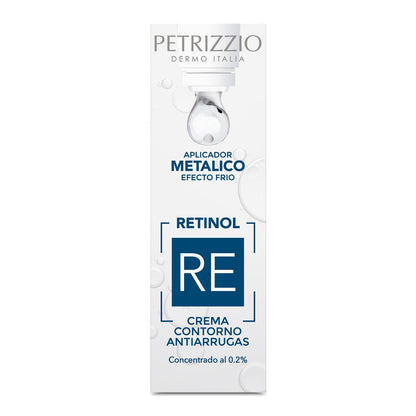 Crema Contorno Antiarrugas Retinol + Ácido Hialurónico