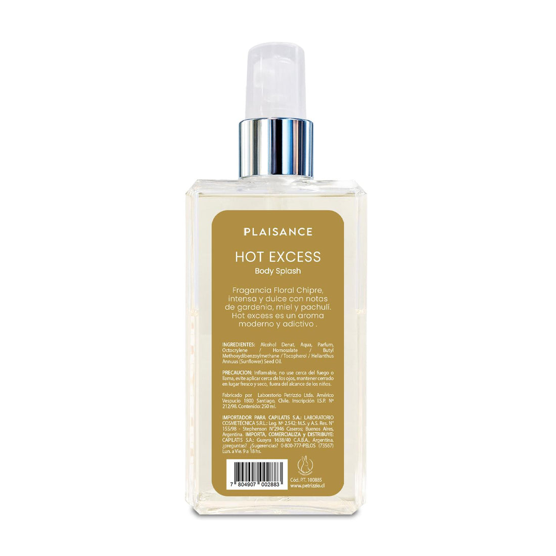 Body Splash Hot Excess