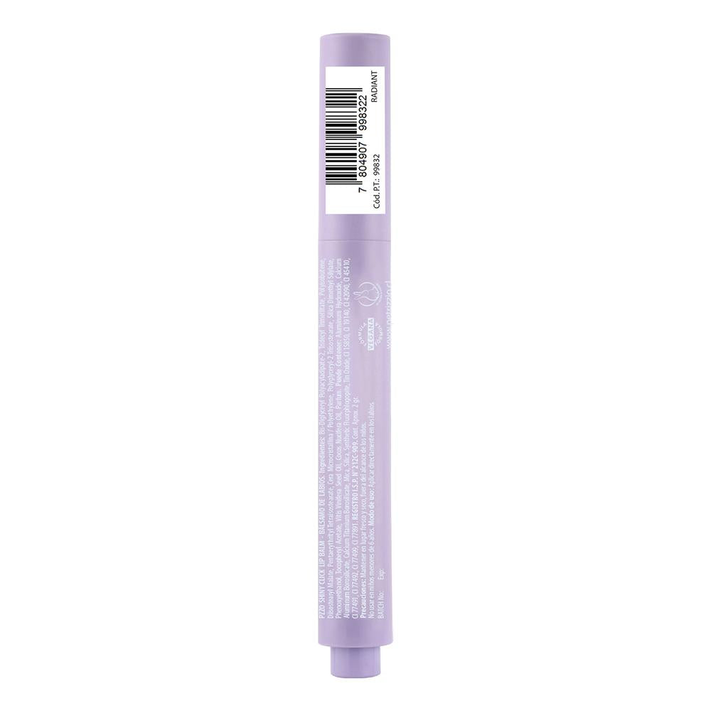 Shiny Click Lip Balm Radiant Purple Fest