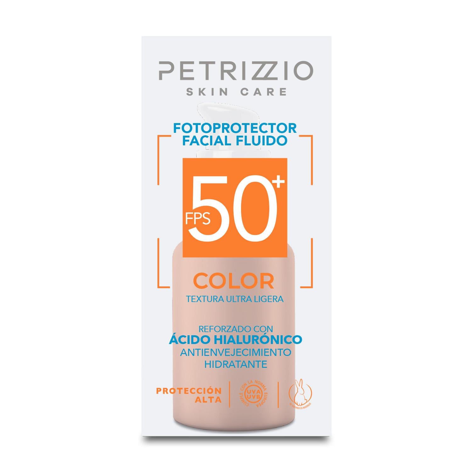 Protector Solar Rostro Invisible Color FPS50