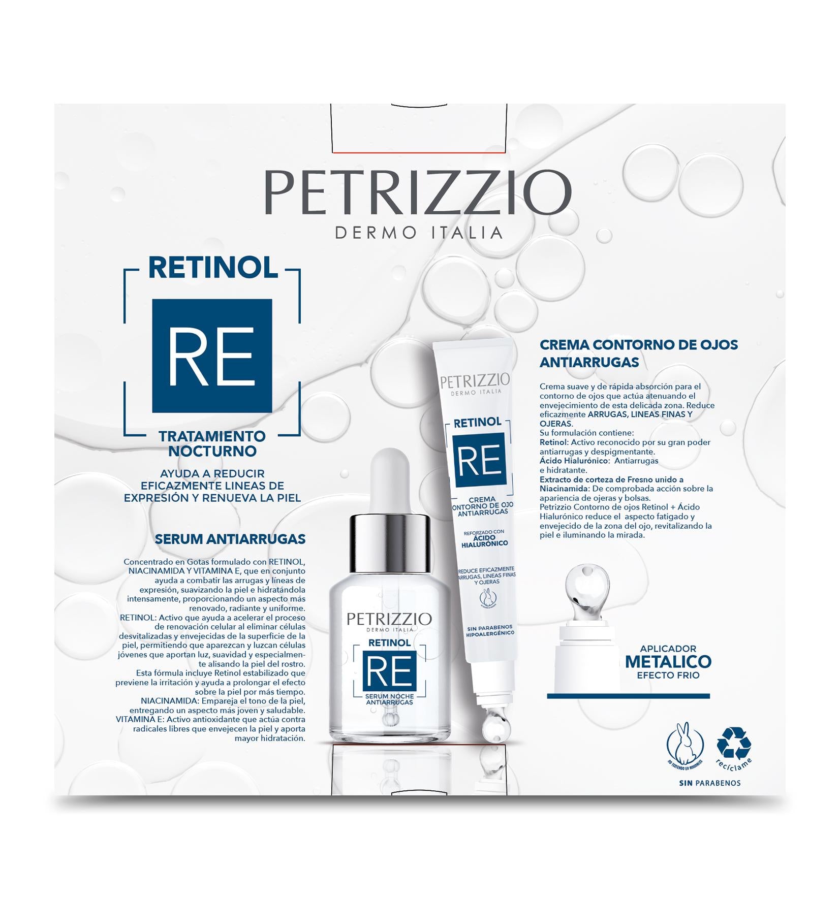 Set Sérum + Cortorno de Ojos Retinol