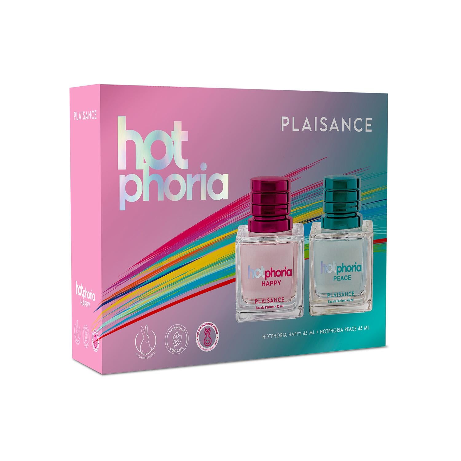 Set Perfumes Peace y Happy Hotphoria EDP