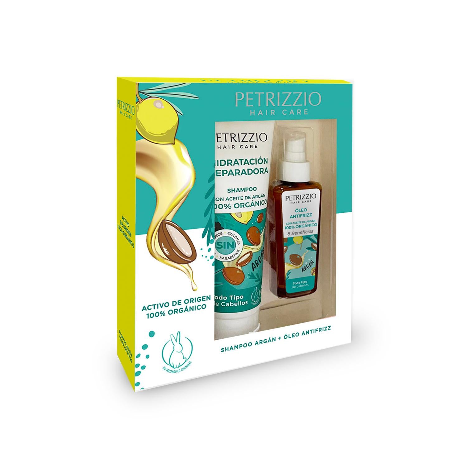 Set Shampoo + Oleo de Argán