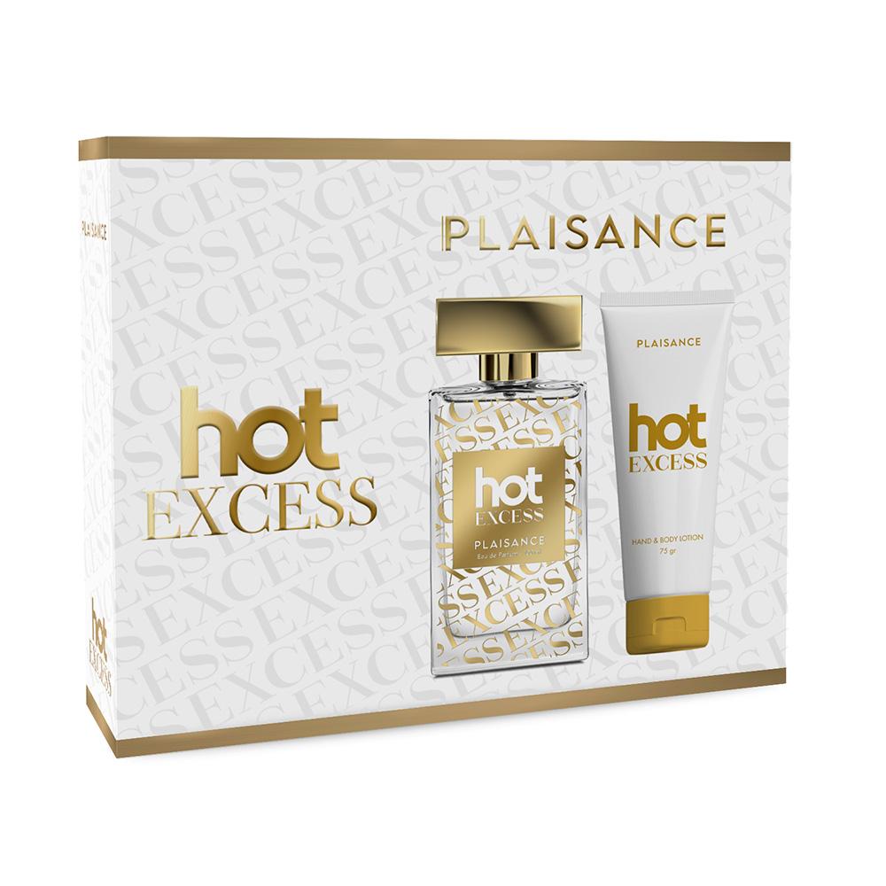 Set Perfume Hot Excess EDP + Crema