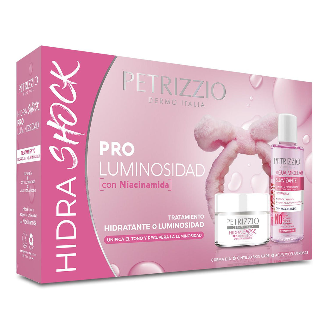 Tripack Pro Luminosidad Crema + Agua Micelar y Cintillo