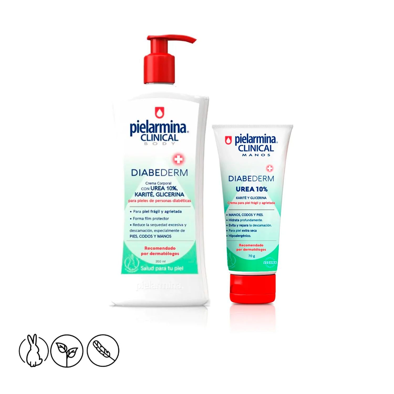 Set Cremas Diabederm Pielarmina Clinical