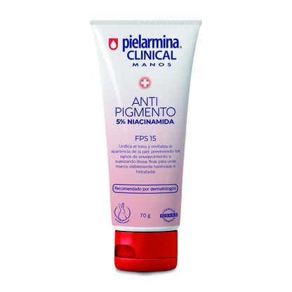 Crema de Manos Antipigmento FPS15 Pielarmina Clinical