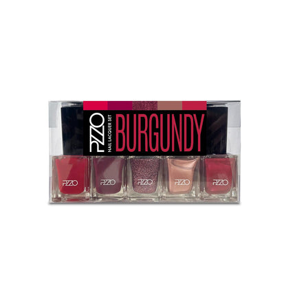 Set Esmaltes de Uñas Burgundy