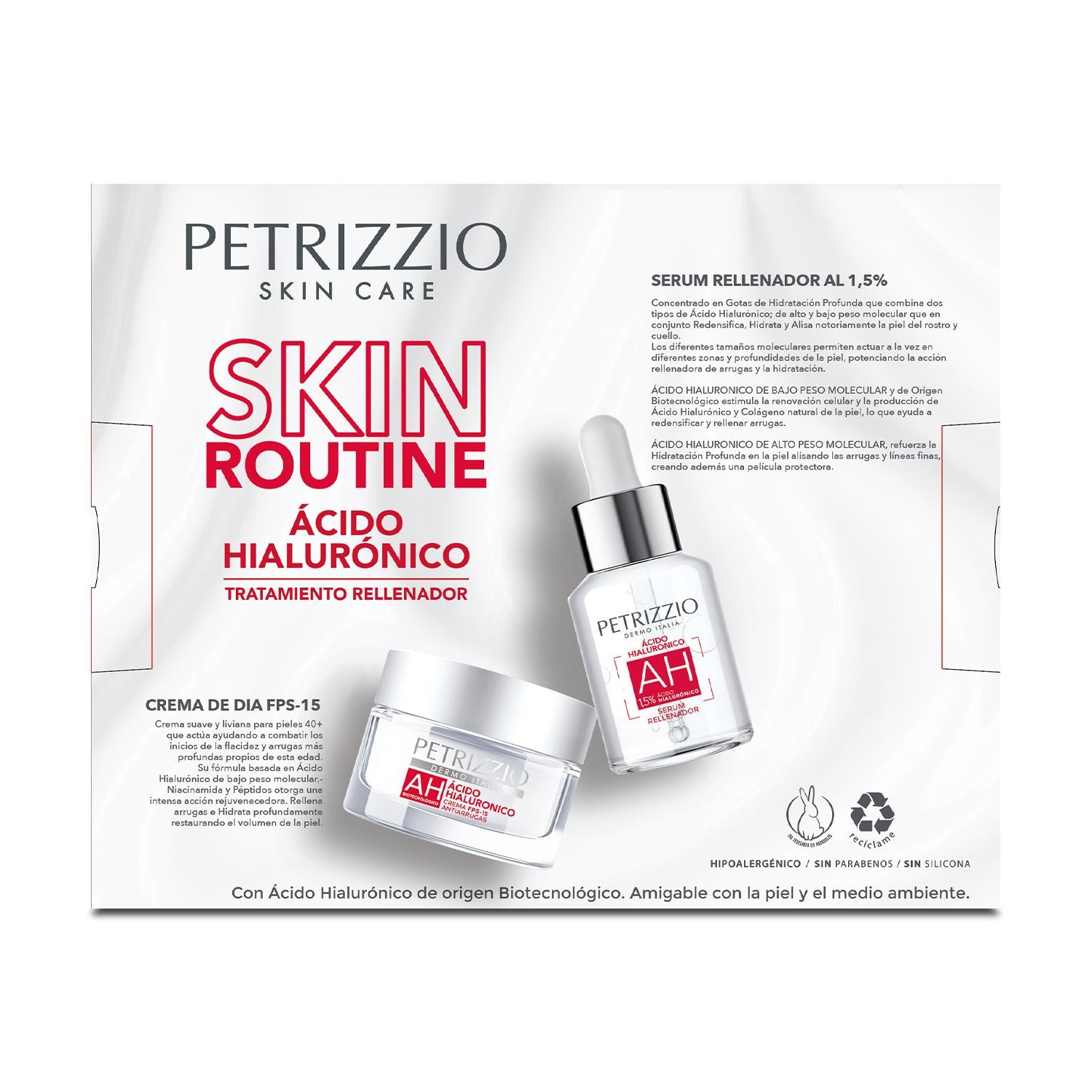 Set de Crema + Sérum de Ácido Hialurónico