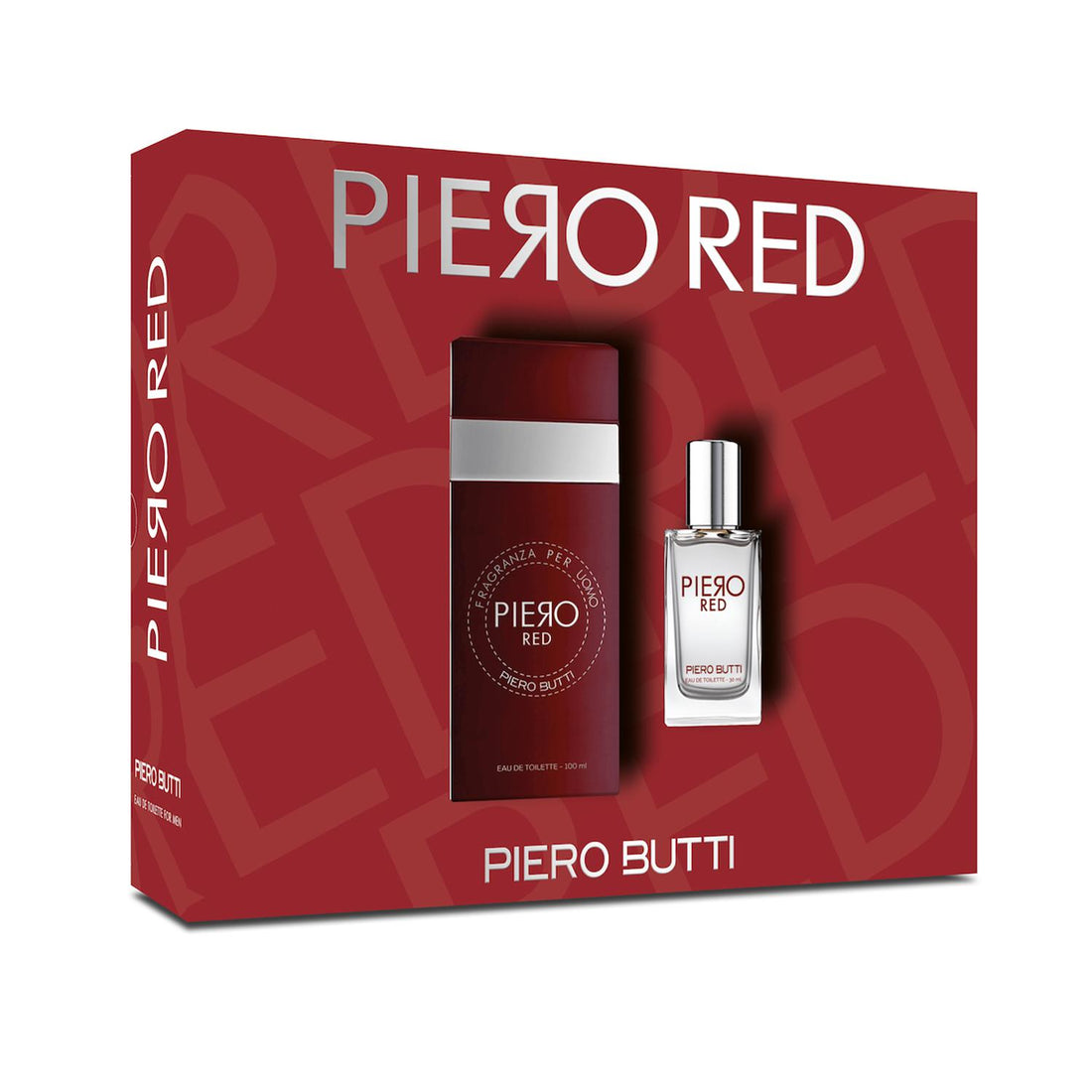 Set Perfume Piero Red EDT + 30 ml