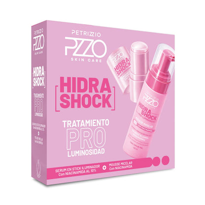 Set Sérum en Stick Iluminador + Mousse Micelar HidraShock Pro Luminosidad