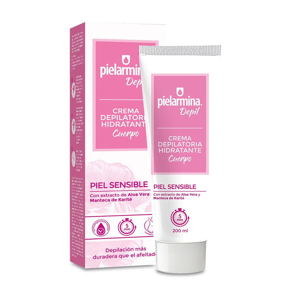 Crema Depilatoria Cuerpo Piel Sensible 200 ml Pielarmina Depil