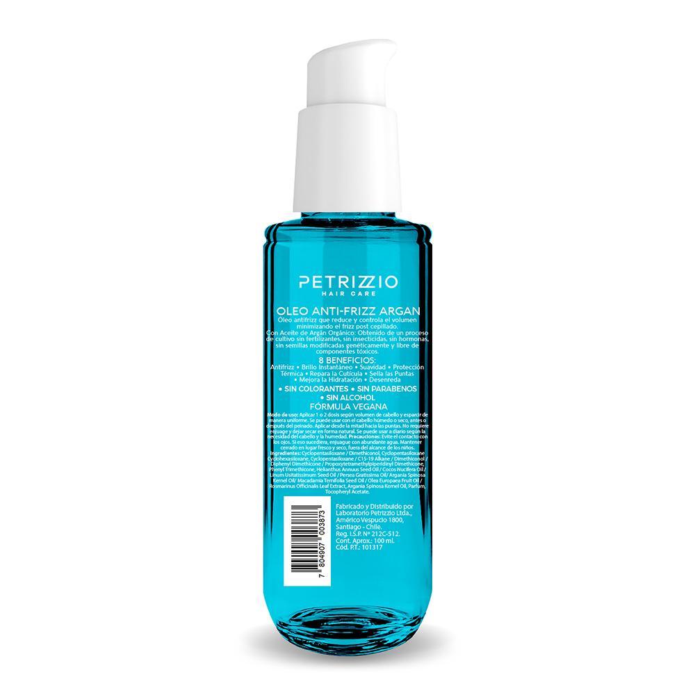 Oleo Antifrizz Argán con Aceite 100% Orgánico – Petrizzio