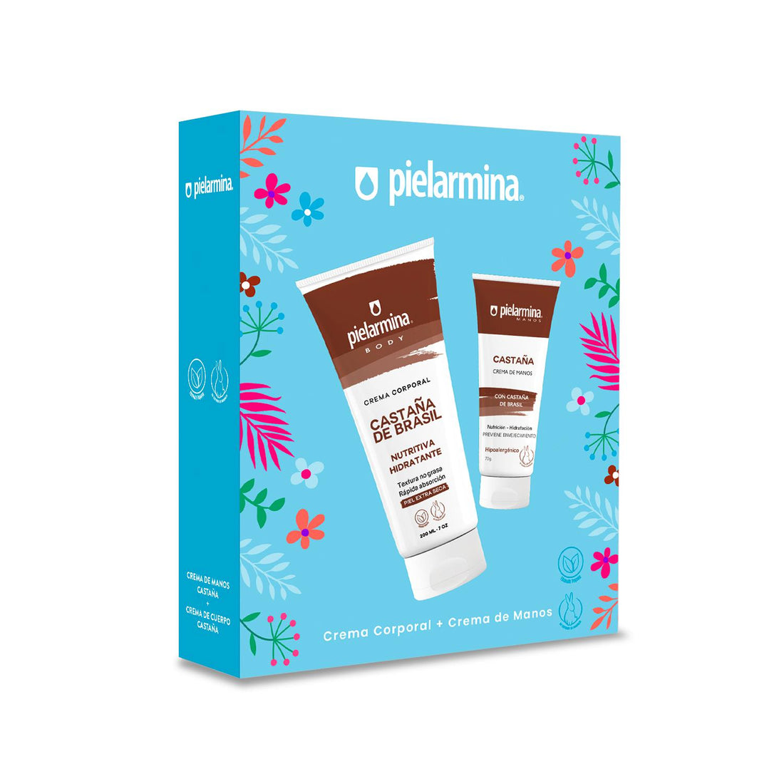 Set Crema Corporal + Manos Castaña de Brasil