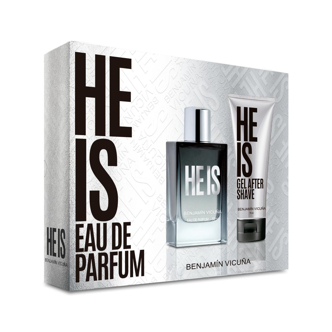Set Perfume He Is EDP 50 ml + Gel After Shave 75 ml