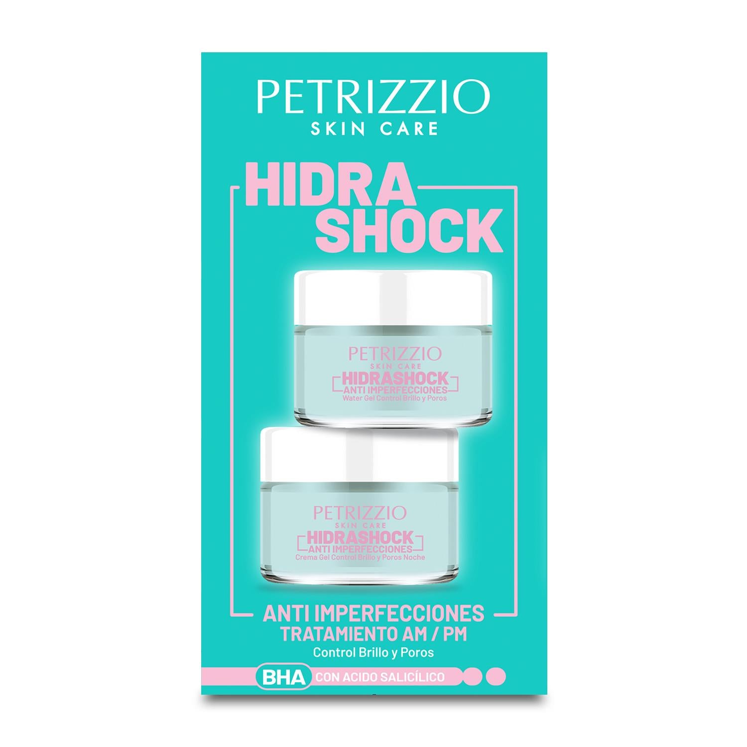 Set de Cremas Hidra Shock Anti Imperfecciones