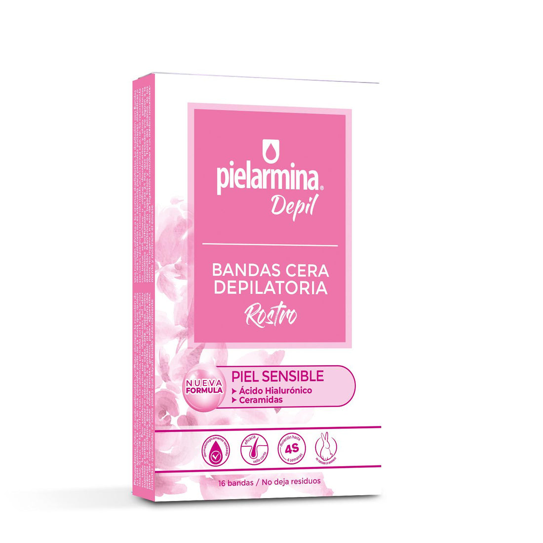 Bandas Depilatorias Faciales AH + Ceramidas Pielarmina Depil