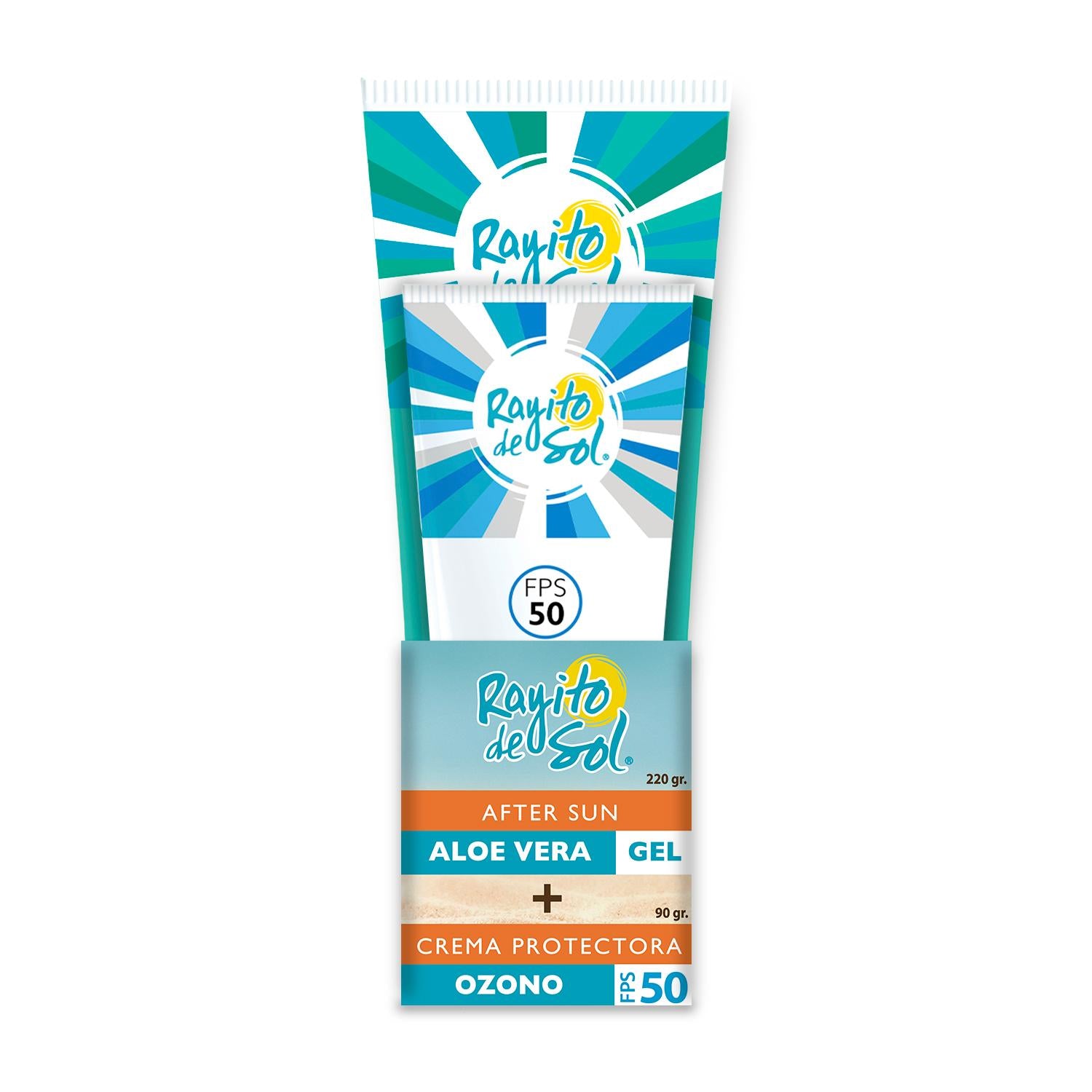 Set After Sun + Crema Protectora Solar Ozono