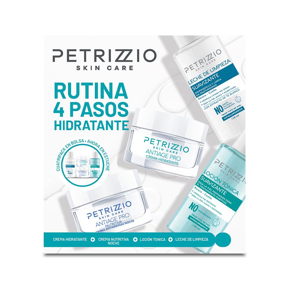 Set Cuatripack Rutina 4 Pasos Hidratante