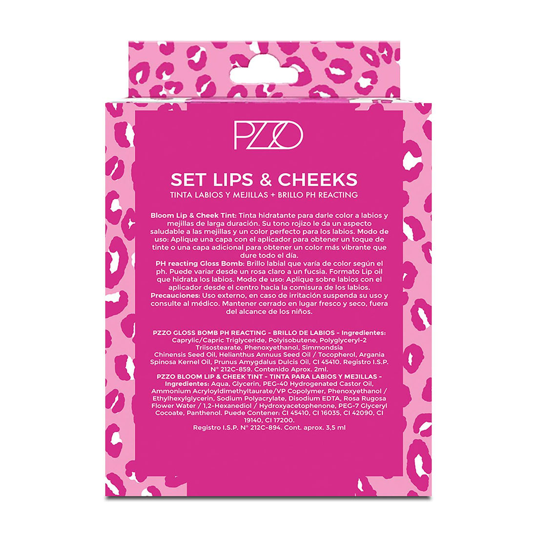 Set PH Reacting y Tint Lip