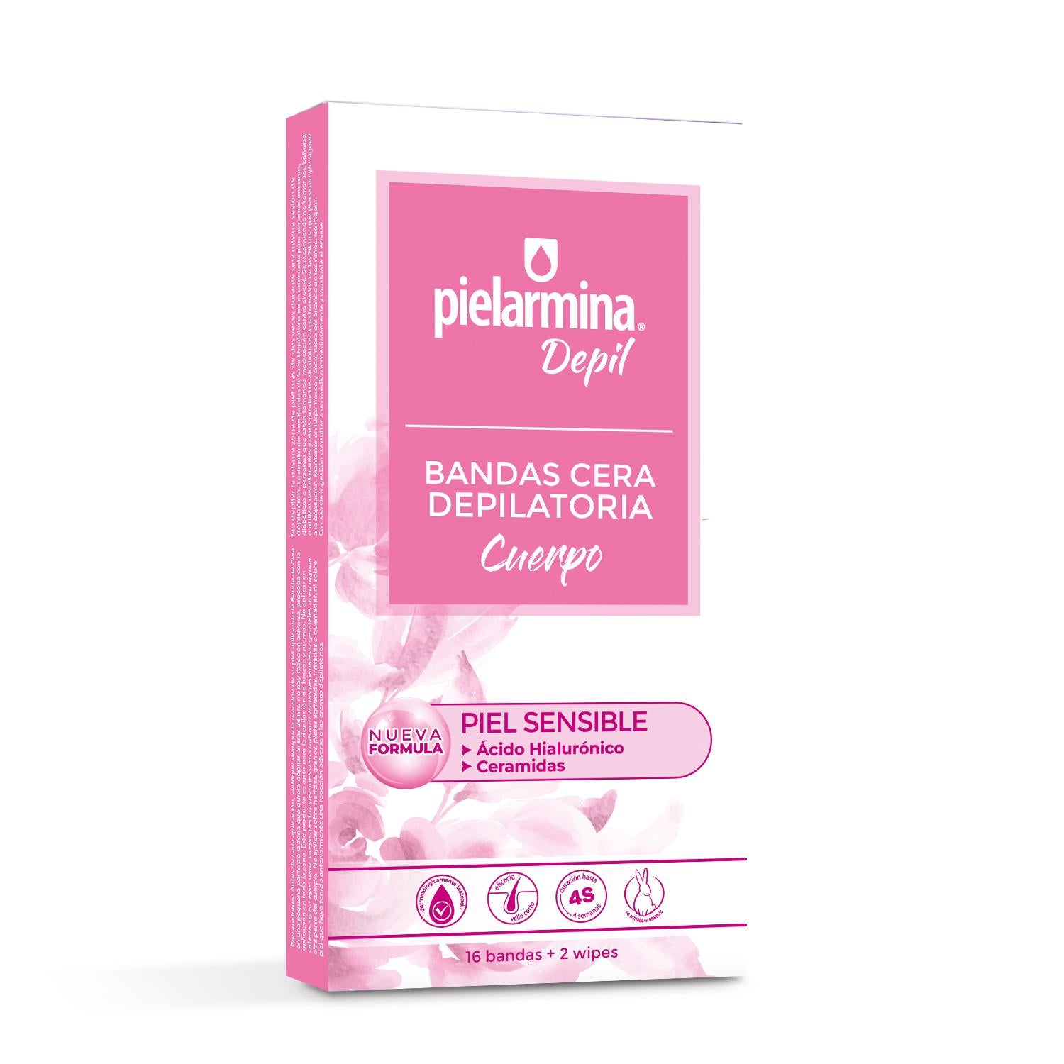 Bandas Depilatorias Corporales AH + Ceramidas Pielarmina Depil