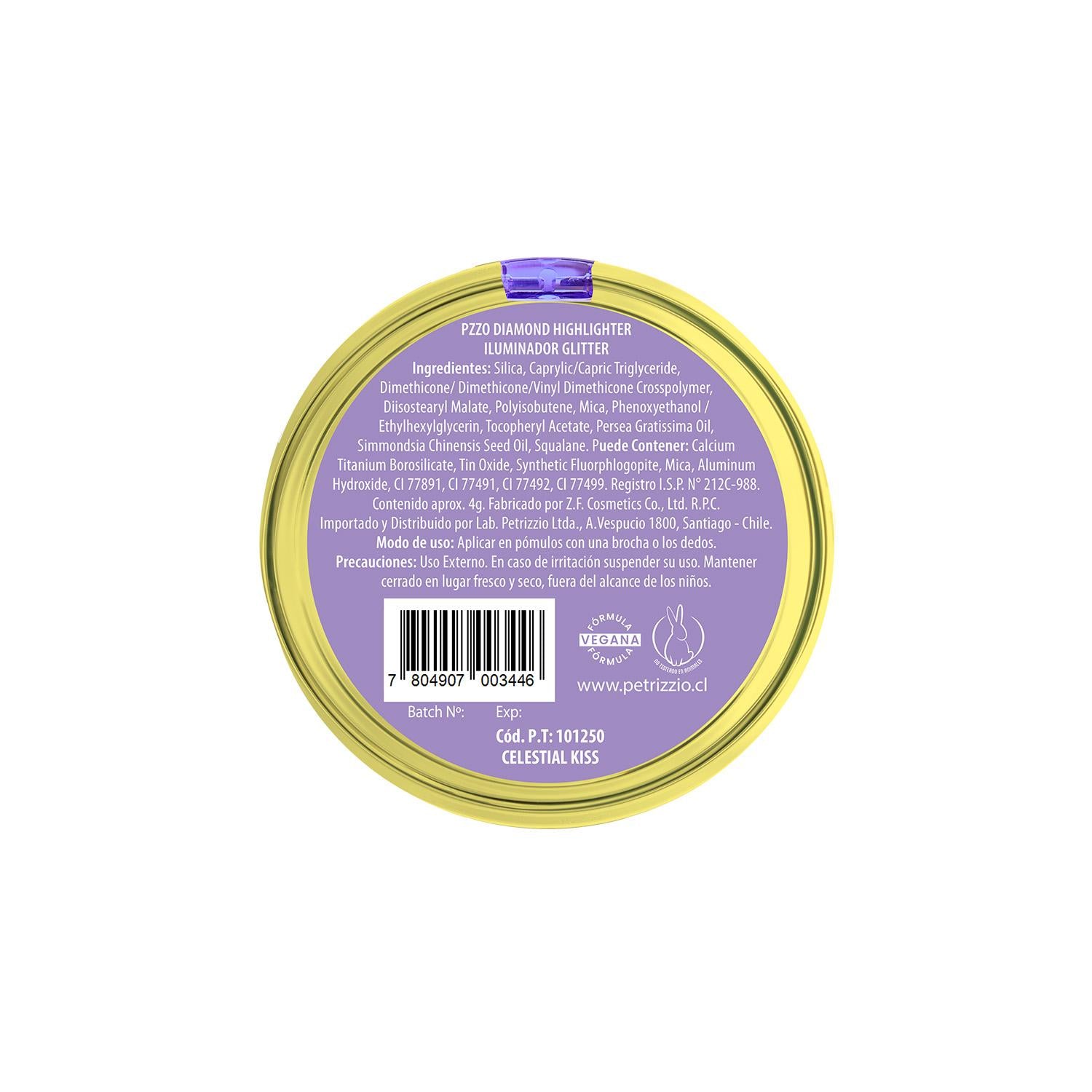 Diamond Highlighter Celestial Kiss Color Crush