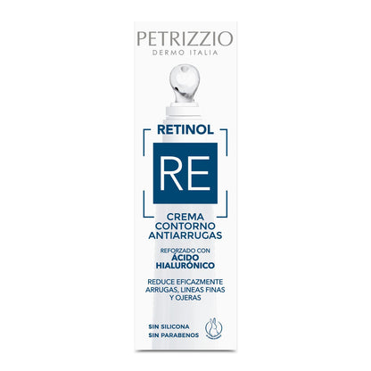 Crema Contorno Antiarrugas Retinol + Ácido Hialurónico