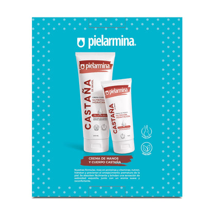 Set Cremas Castaña de Brasil Cuerpo 200 ml + Manos