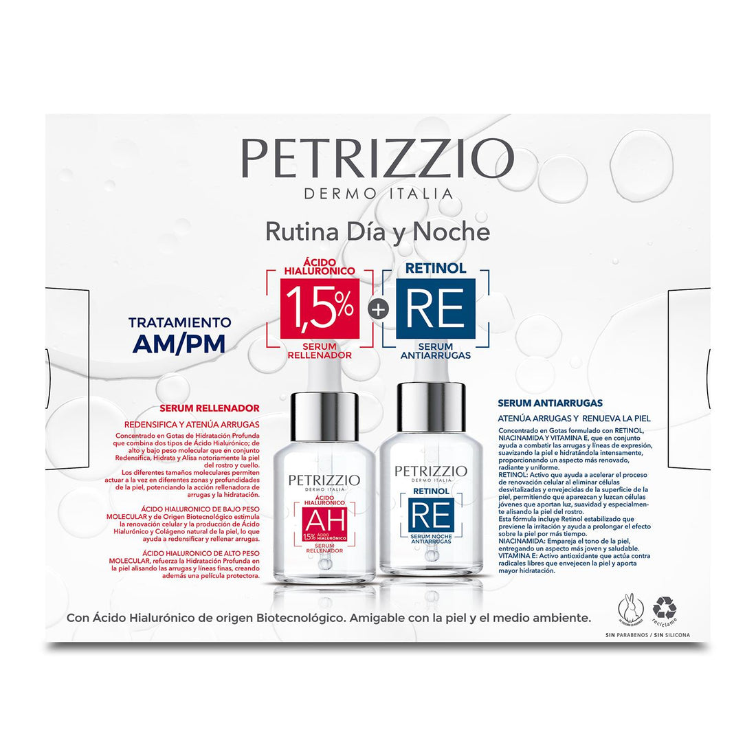 Set de Sérum Ácido Hialurónico + Retinol