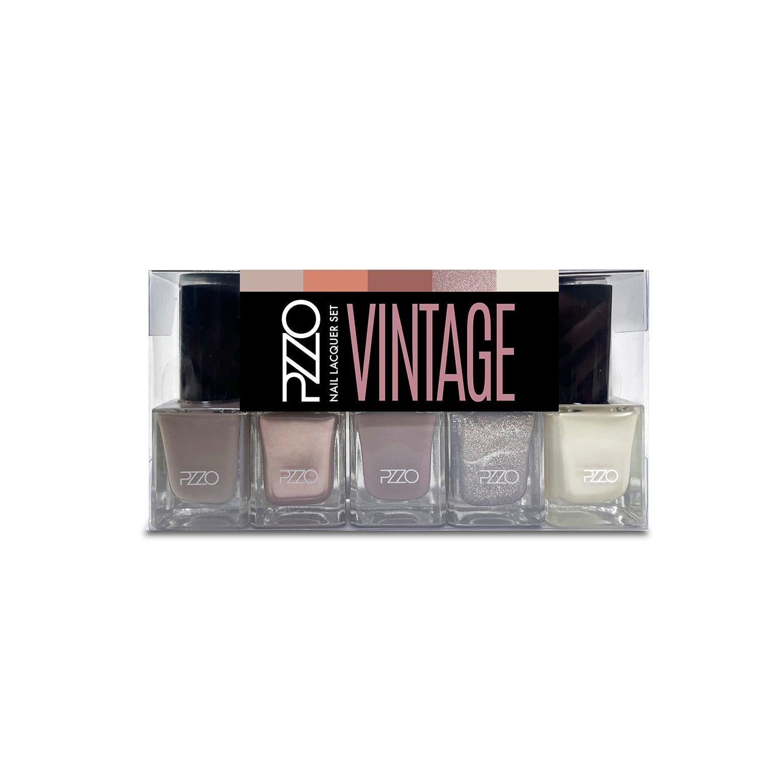 Set Esmaltes de Uñas Vintage