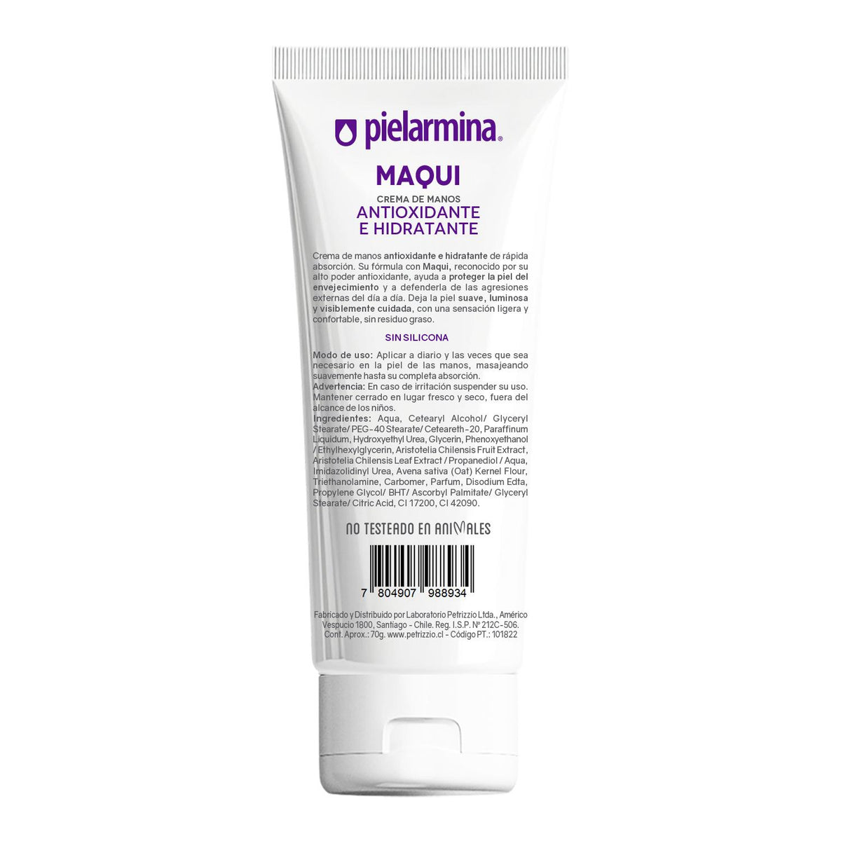 Crema de Manos Antioxidante e Hidratante Maqui