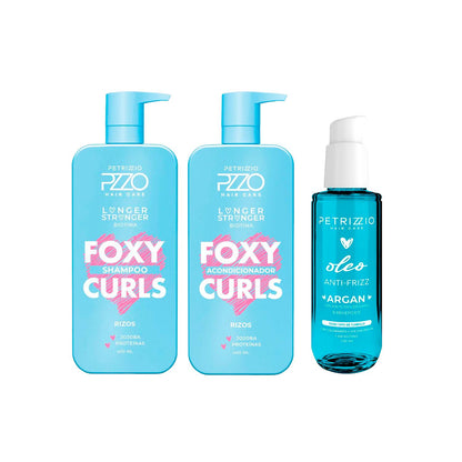Set Rizos Foxy Curls + Oleo Antifrizz