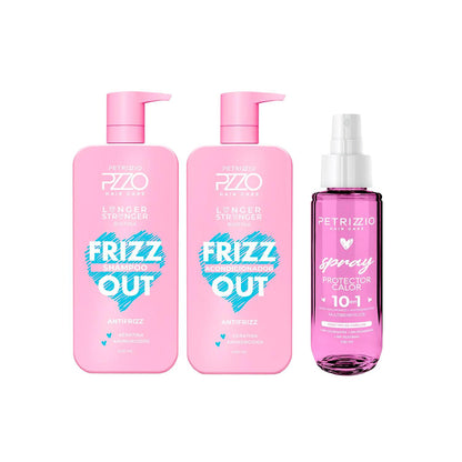 Set Frizz Out + Spray Protector de Calor