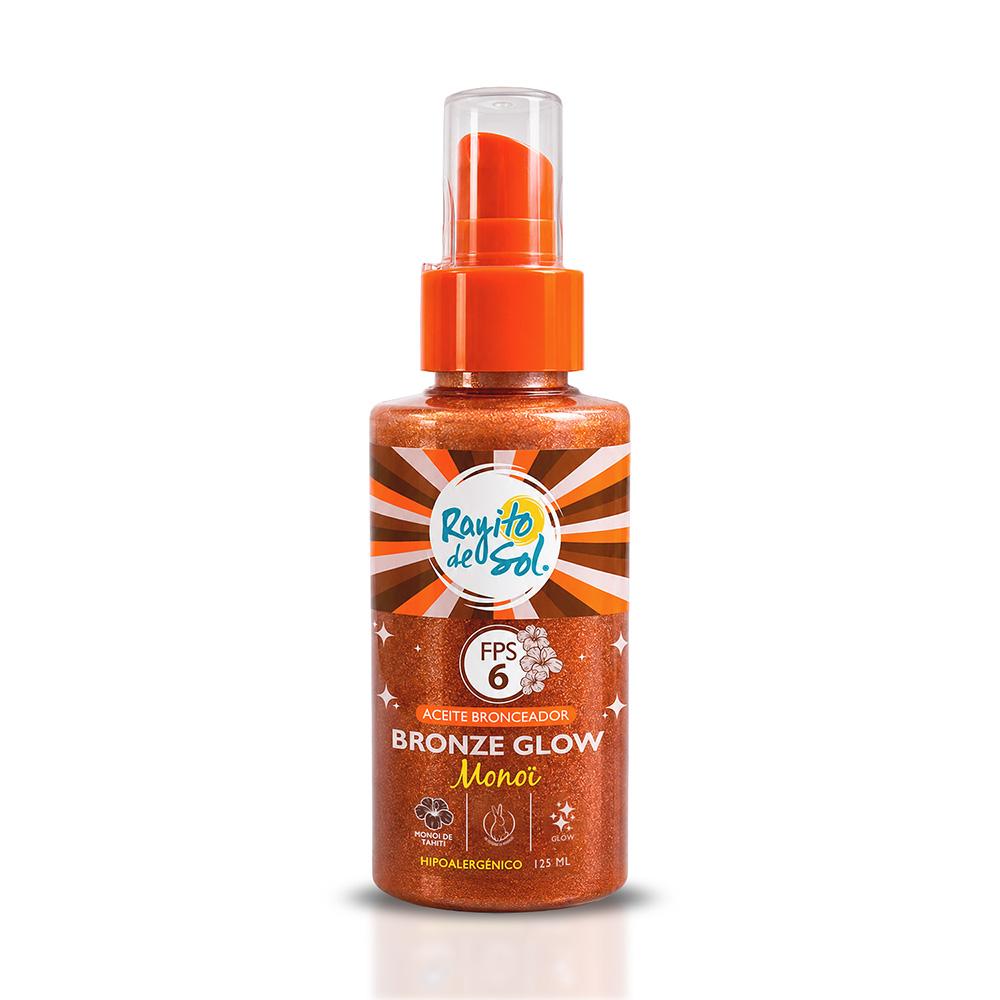Aceite Bronceador Glow Monoï  FPS 6