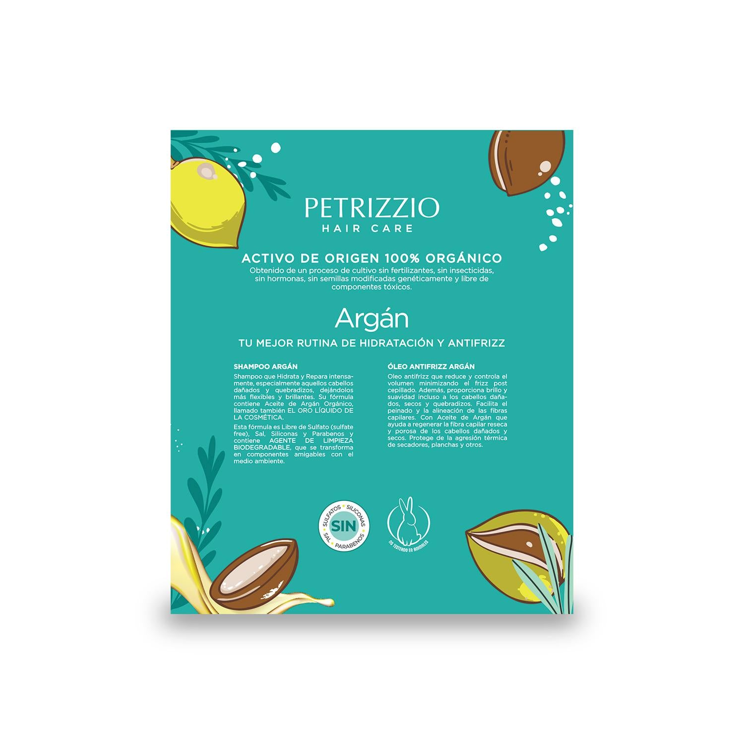 Set Shampoo + Oleo de Argán