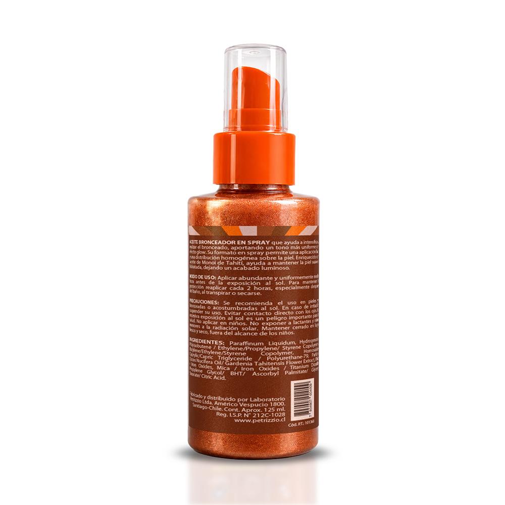 Aceite Bronceador Glow Monoï  FPS 6