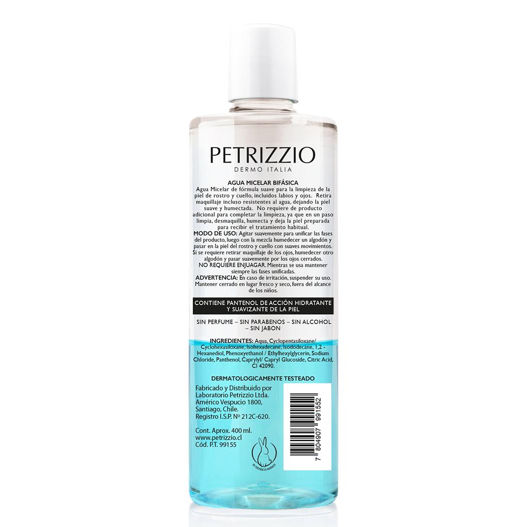 Agua Micelar Bifásica 400 ml