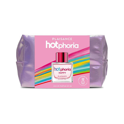 Set Perfume Hotphoria Happy + Cosmetiquero