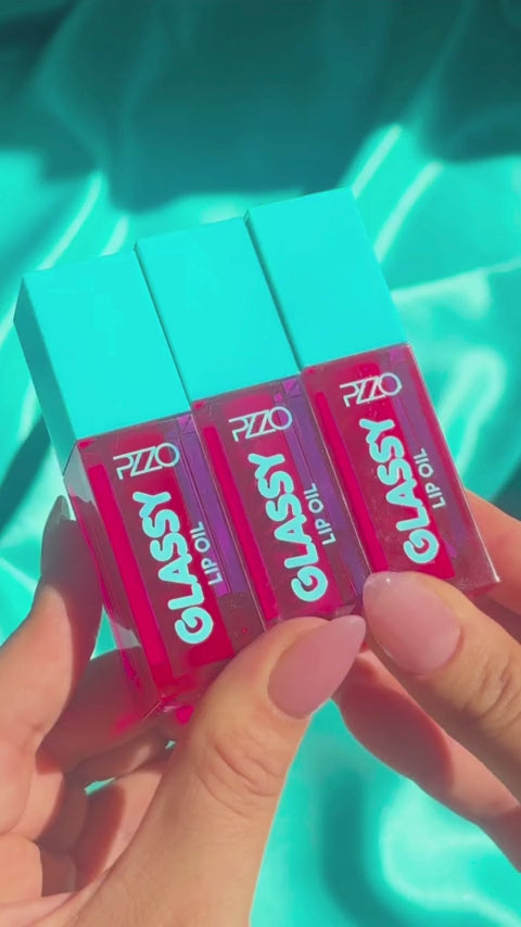 Glassy Lip Oil Cherry Glimmer Color Crush
