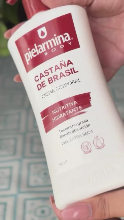 Crema Corporal Nutritiva Hidratante Castaña 750 ml
