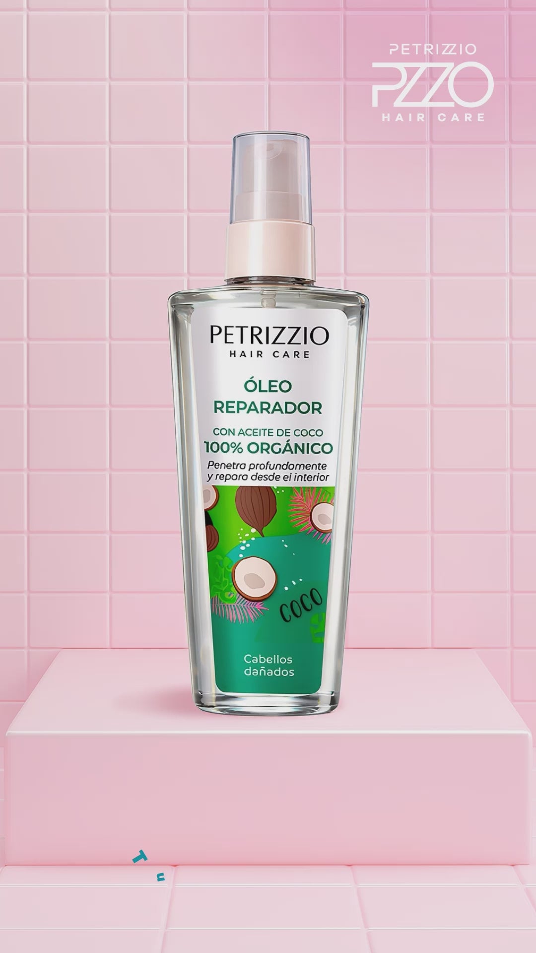 Óleo Reparador Coco Cabellos Dañados