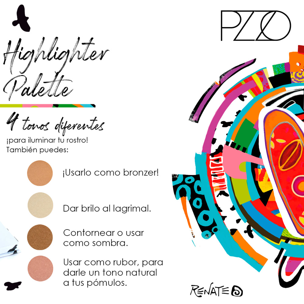 Paleta de Iluminadores My Highlighter Palette