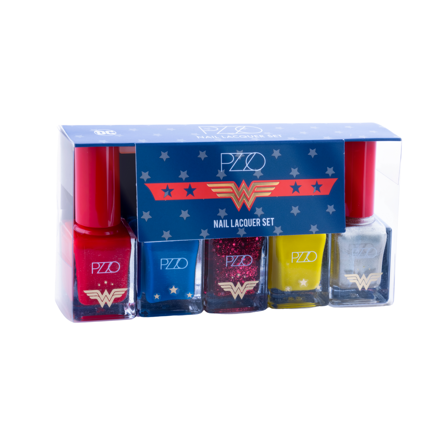 Set Esmaltes de Uñas Wonder Woman