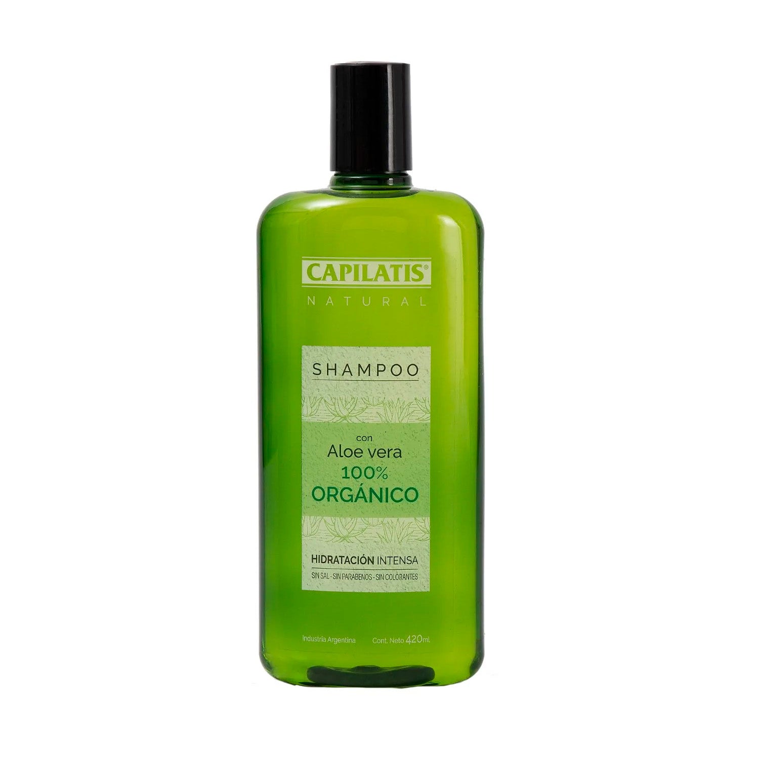 Shampoo Aloe Vera 100% Orgánico 420 ml