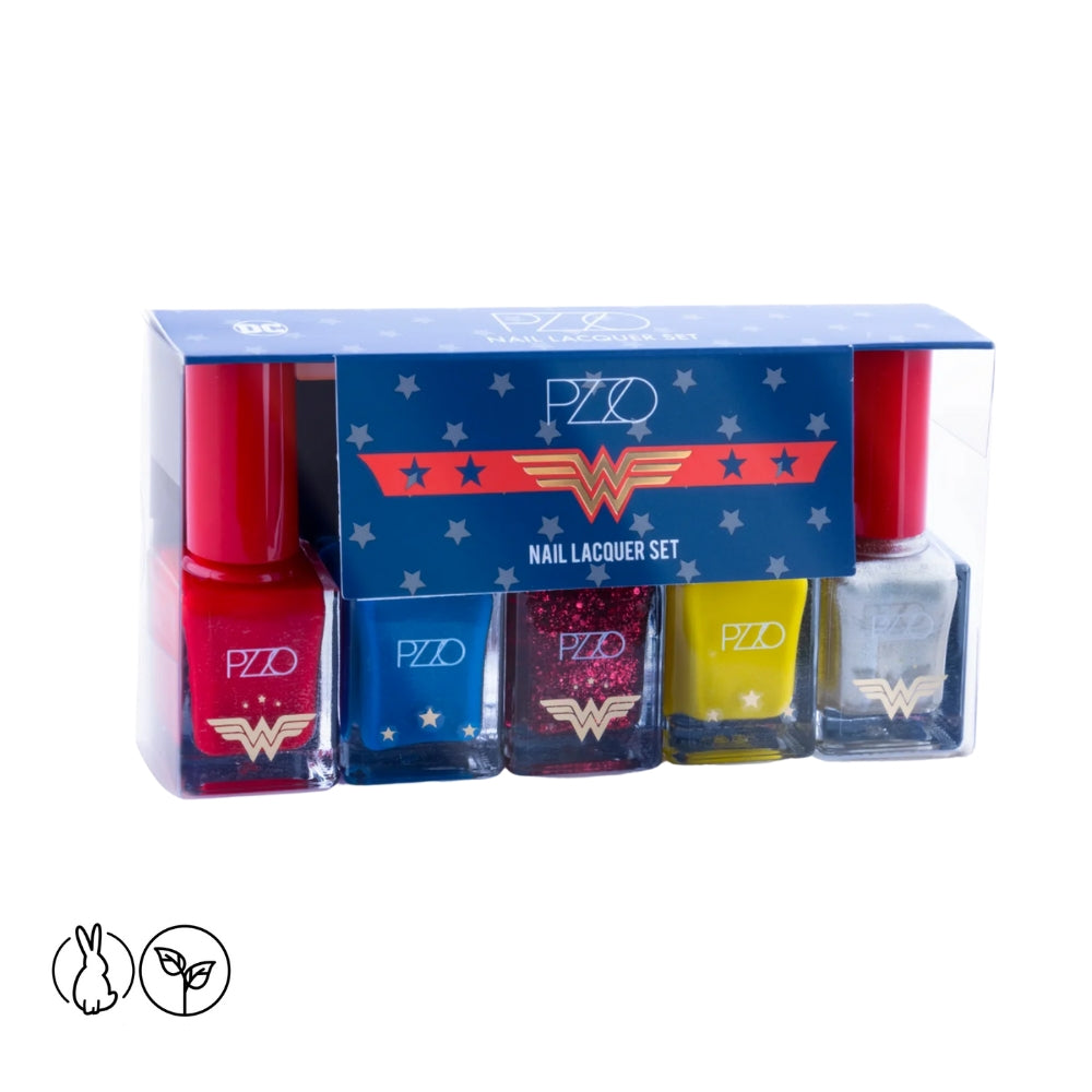 Set Esmaltes de Uñas Wonder Woman