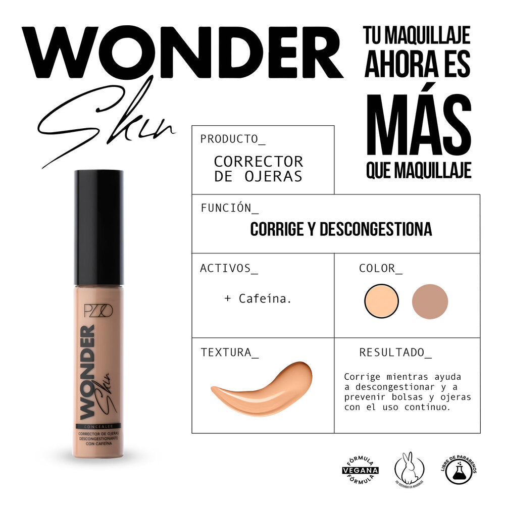 Corrector de Ojeras Wonder Skin Concealer 14 ml