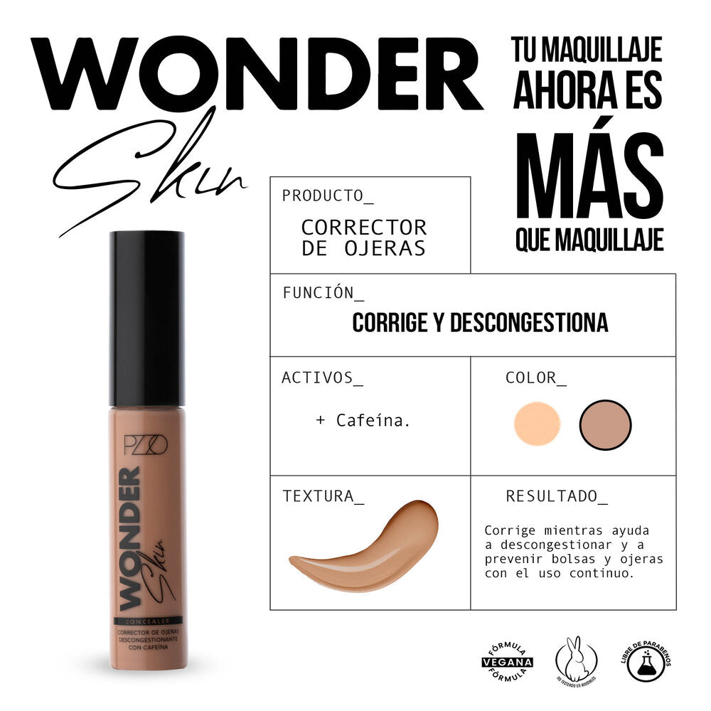 Corrector de Ojeras Wonder Skin Concealer 14 ml