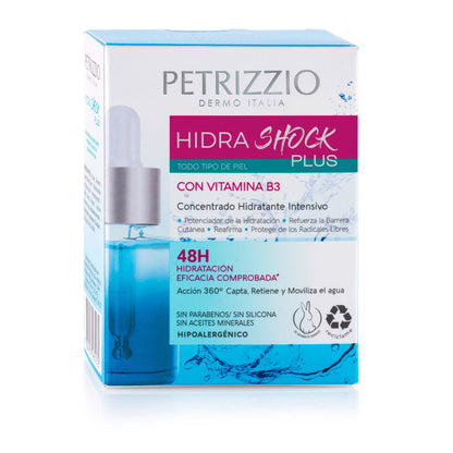 Concentrado en gotas 48H duración Petrizzio Hidrashock Plus 28 ml - Petrizzio