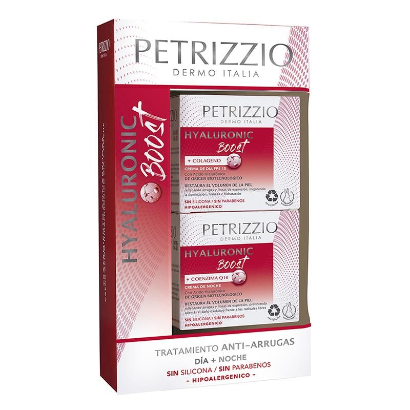 Set de Cremas Antiarrugas Día + Noche Petrizzio Hyaluronic Boost 50 gr - Petrizzio